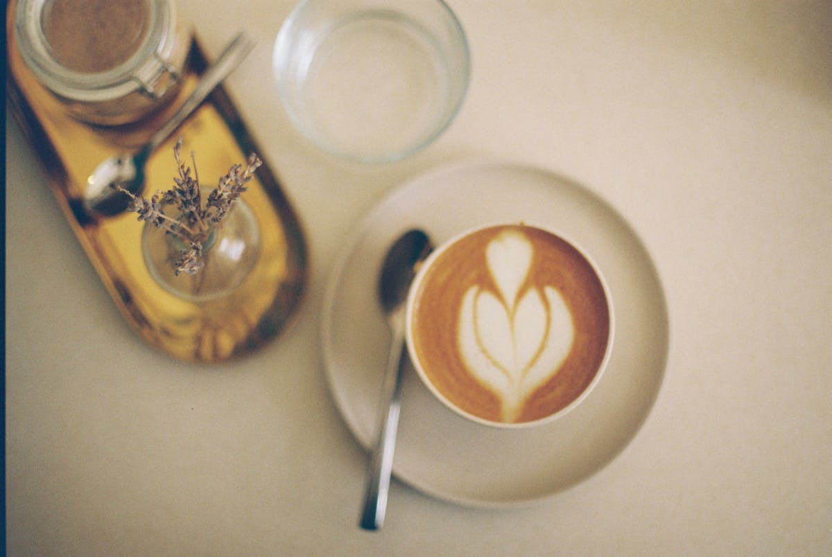 Fresh coffee at The Berends Bakery market stall